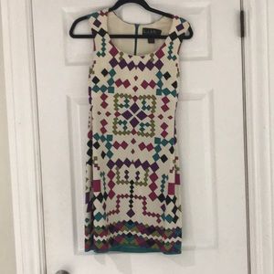 Nicole Miller pattern dress.
